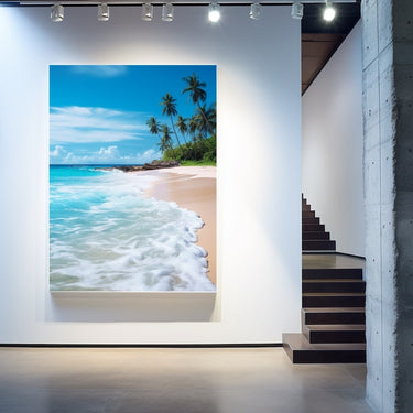 Maldives Beach Painting